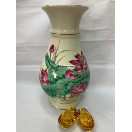 如意莲花花瓶
